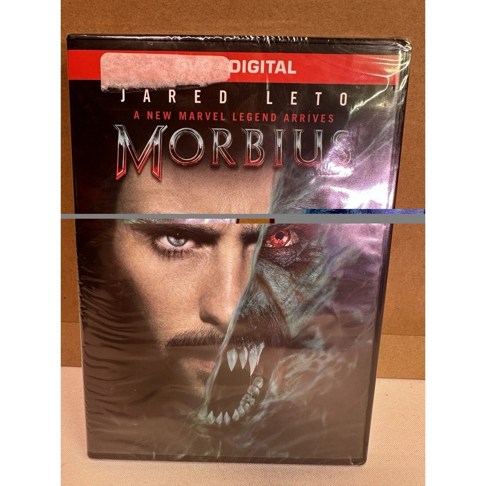 Morbius (DVD + Digital, 2022, Widescreen) Jared Leto NEW SEALED